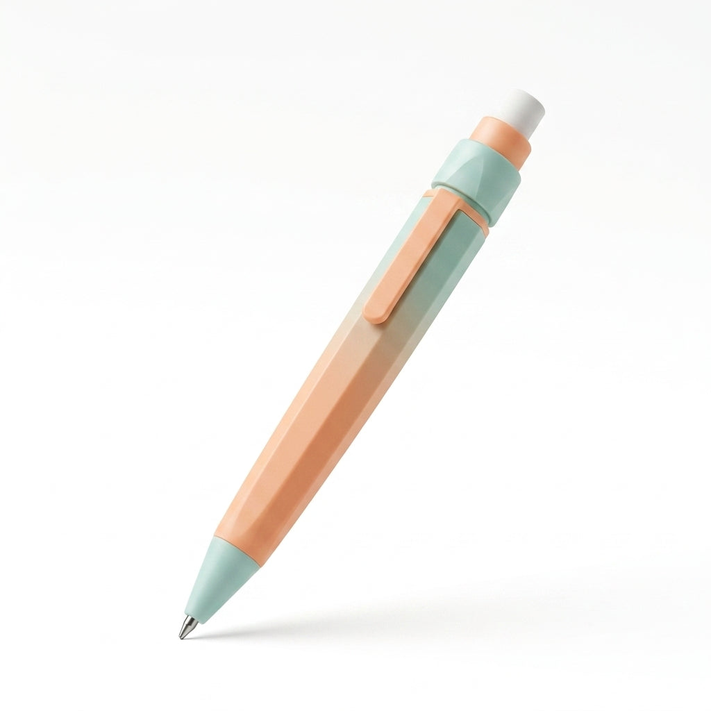 QiasFnm™ Aesthetic Erasable Gel Pen with Twist-Up Eraser | Cute Pastel 2-in-1 Smooth Writing Pen for Journaling, Note-Taking, School & Office Supplies