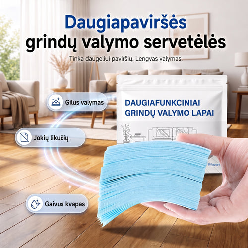 Grindų valymo lapeliai – 1