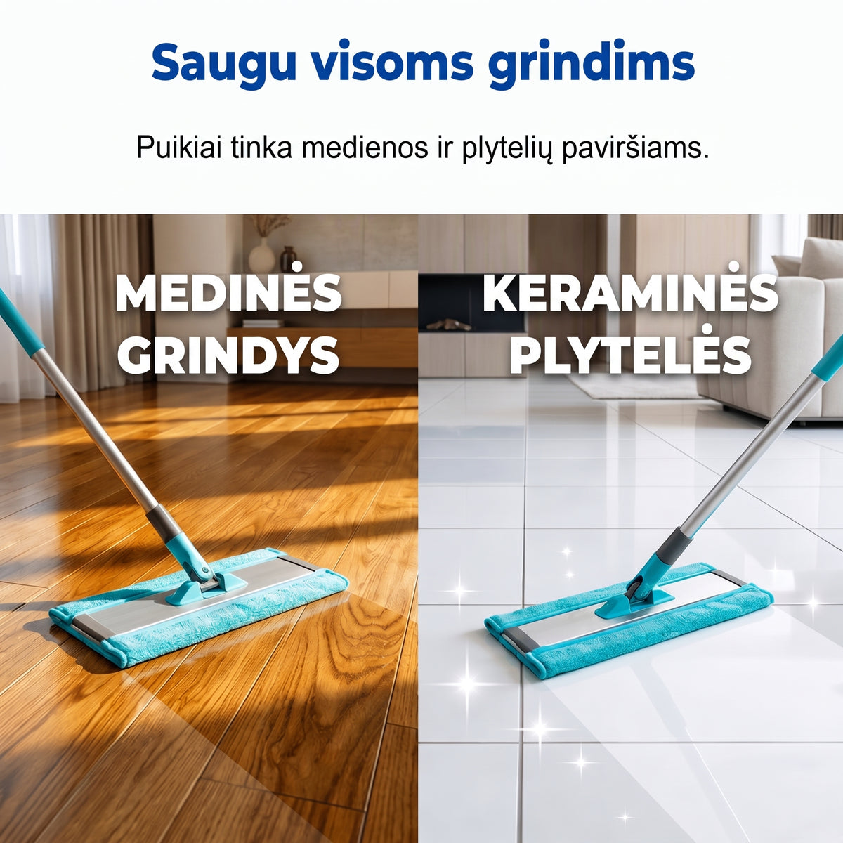 Grindų valymo lapeliai – 3