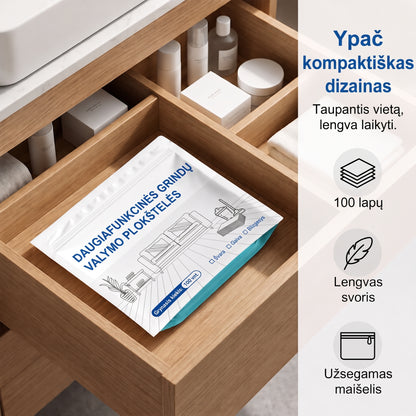 Grindų valymo lapeliai – 7